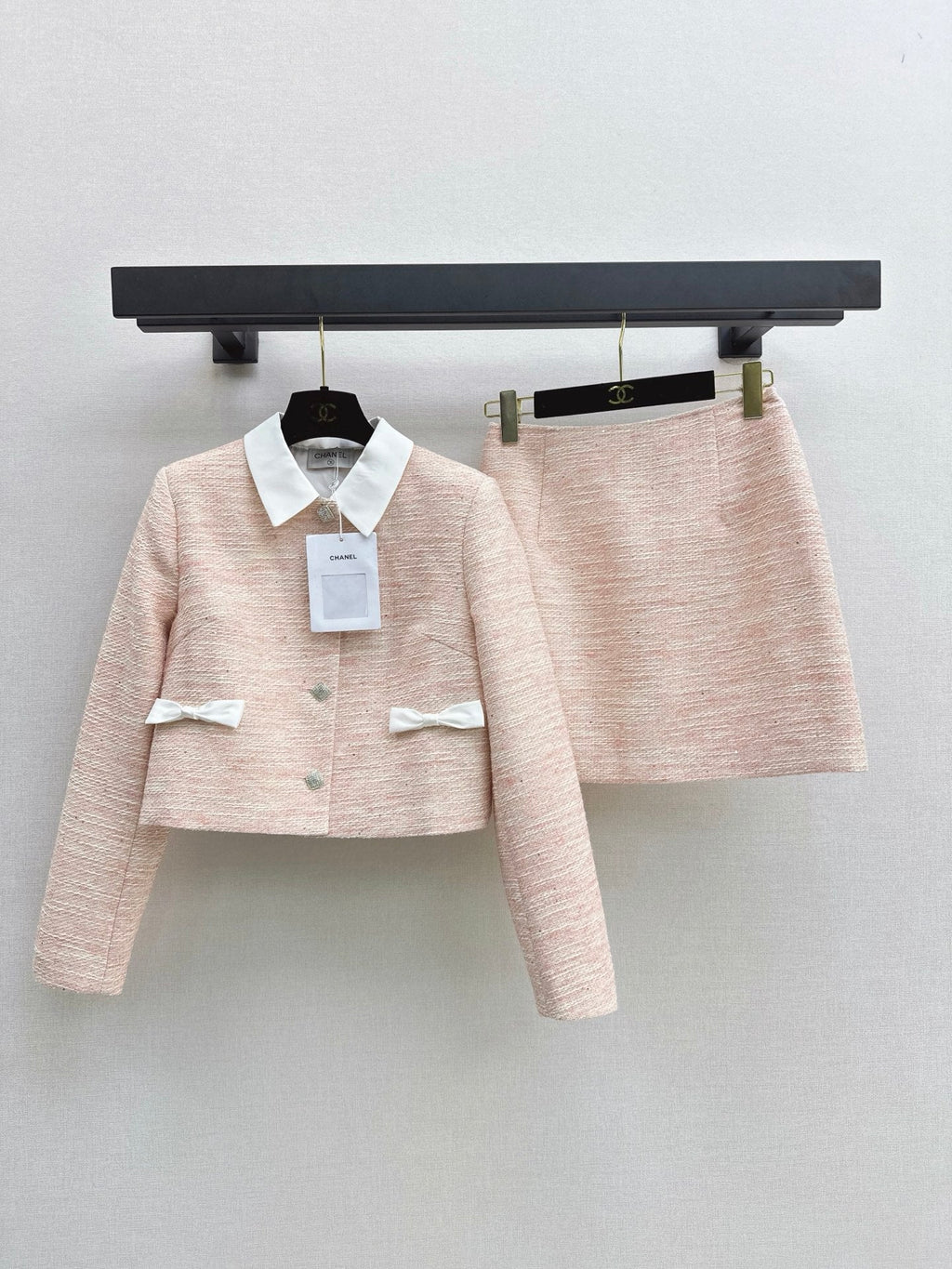 26Latest Autumn/Winter "Chanel-style" Tweed Set – Sophisticated & Elegant