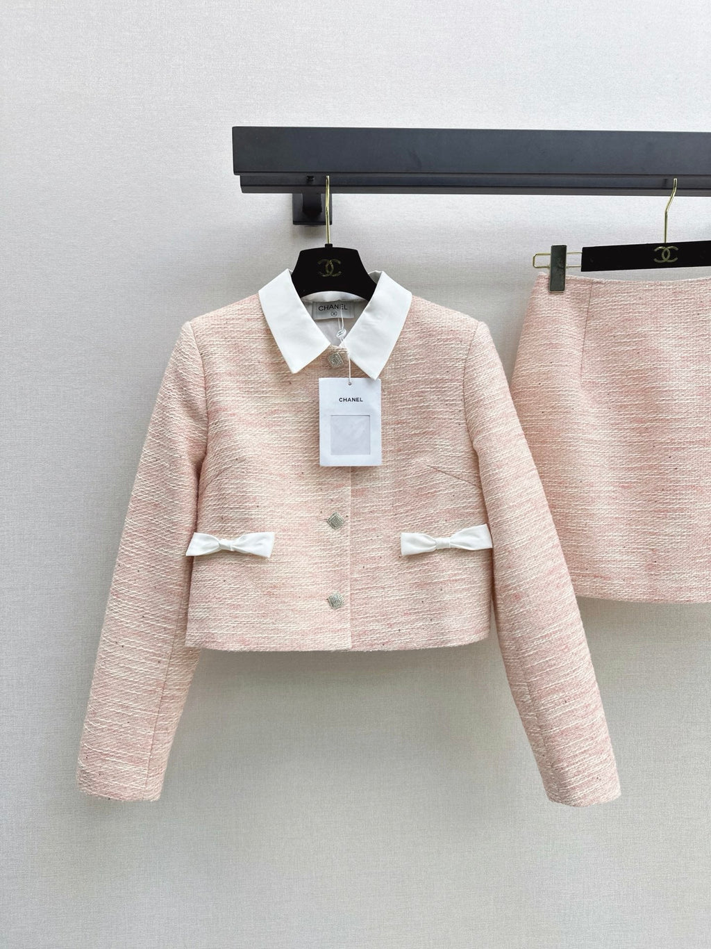 26Latest Autumn/Winter "Chanel-style" Tweed Set – Sophisticated & Elegant