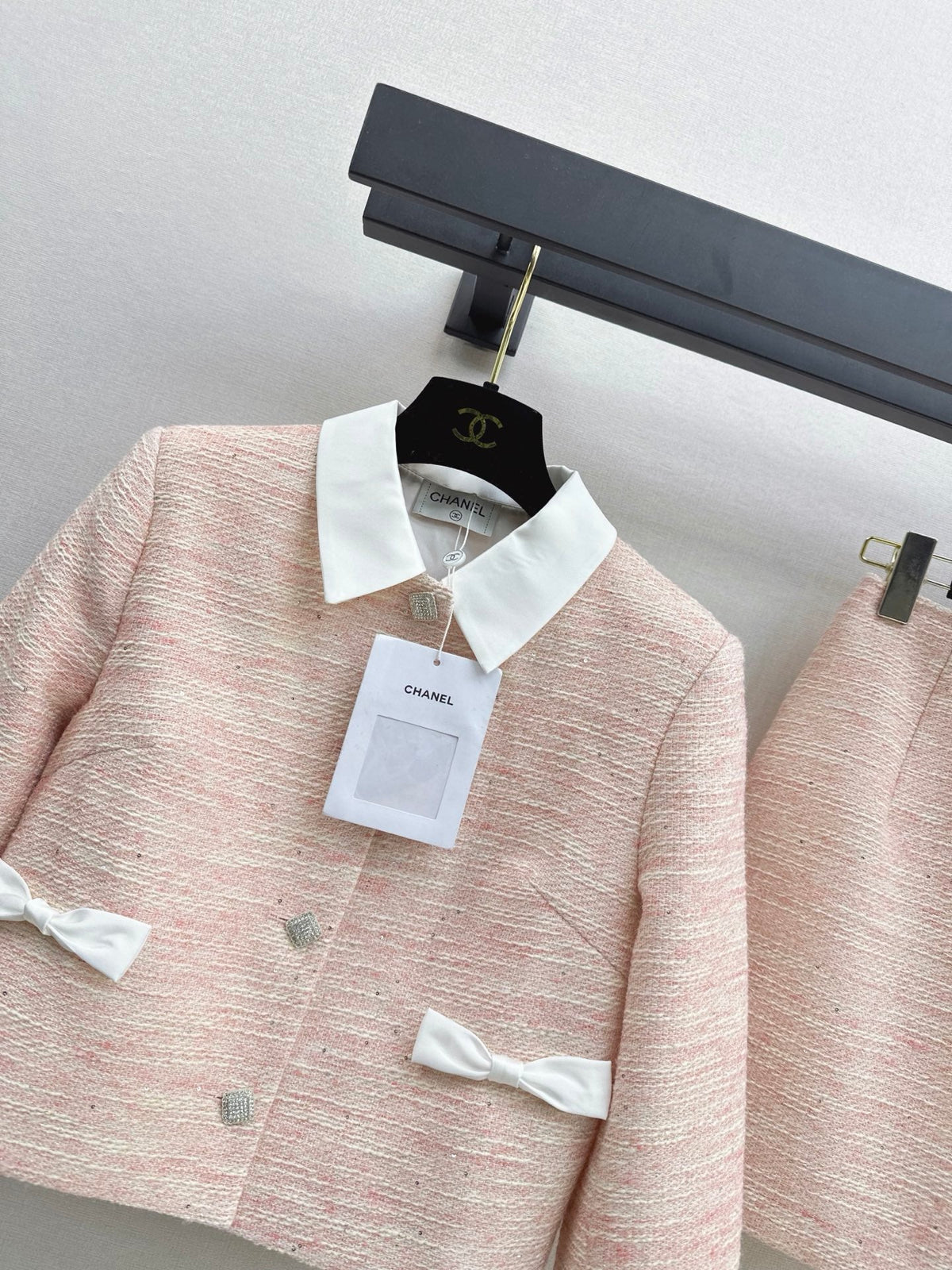 26Latest Autumn/Winter "Chanel-style" Tweed Set – Sophisticated & Elegant