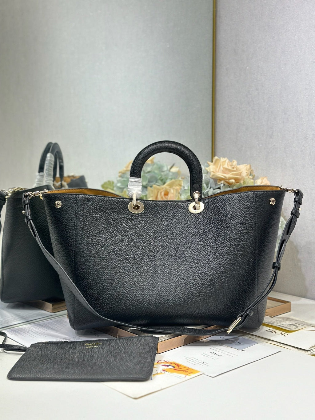 Dior 2026 Toujours Bag Embossed Calfskin 288175