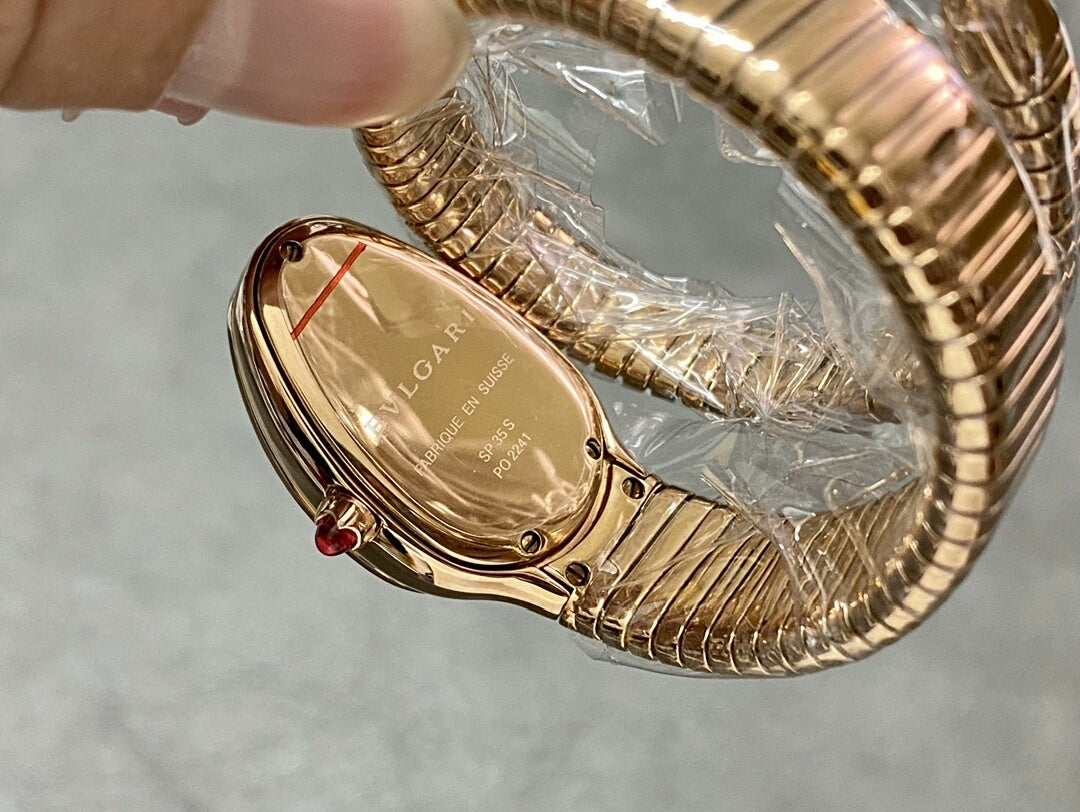 Snake-shaped watch