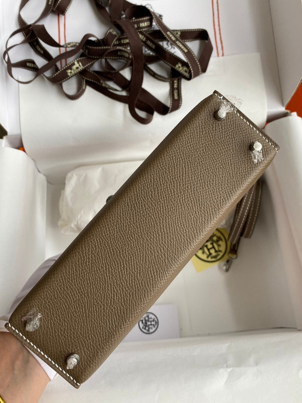 Elephant Grey with Silver Buckle