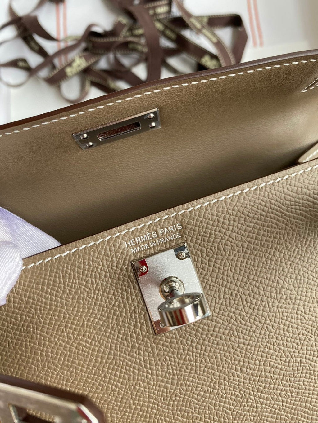 Elephant Grey with Silver Buckle