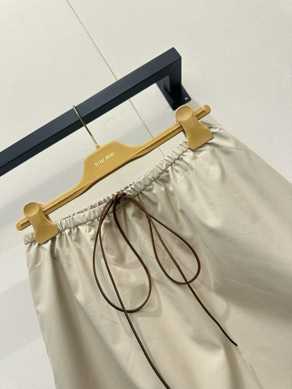 Hollow-out cotton-linen camisole