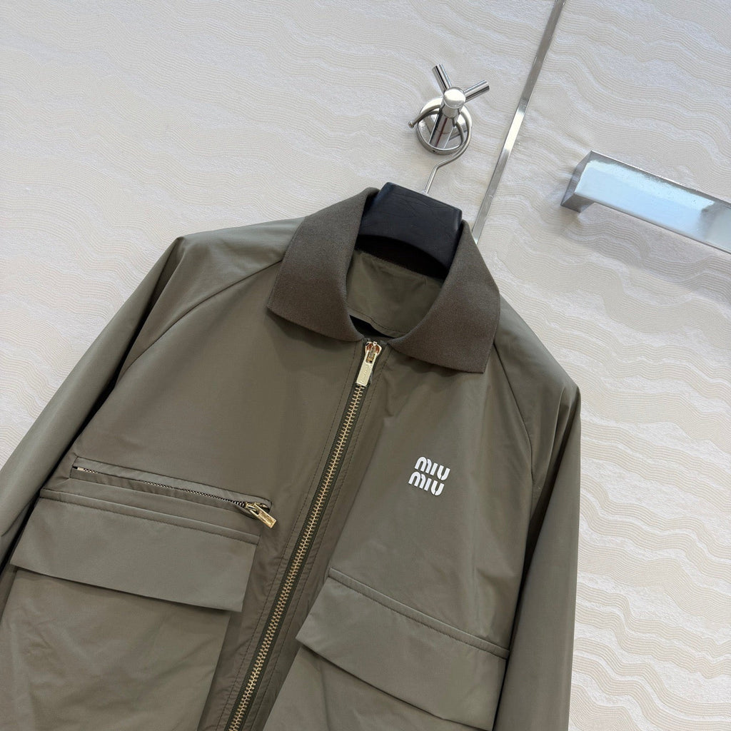 Dark green jacket and skirt set