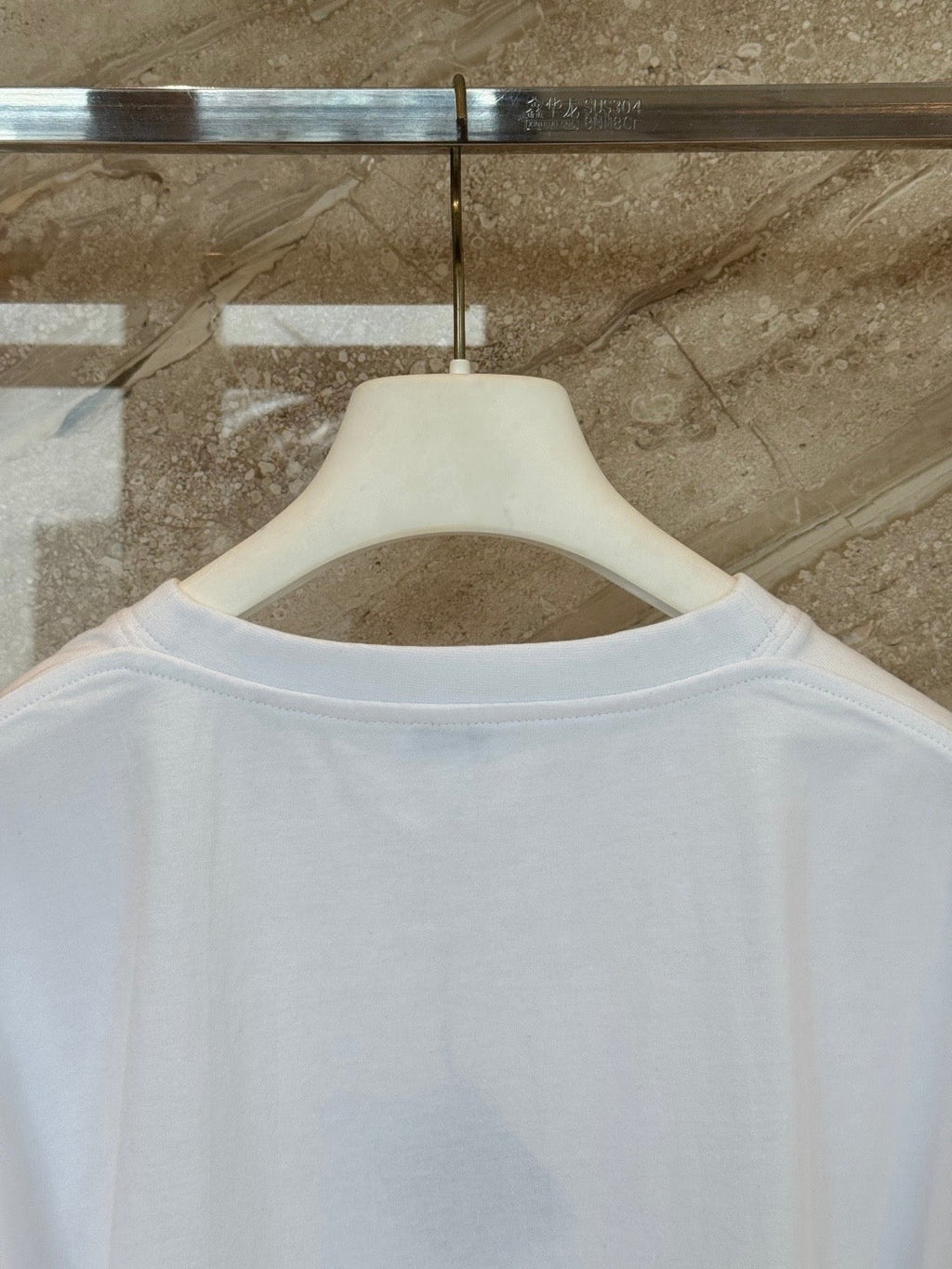 Embroidered White T-shirt