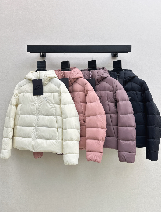 ARC'TERYX/ 26 Fall/Winter Latest Stand Collar Hooded Short Down Jacket