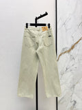 26 Fall/Winter Latest Washed Straight-Leg Denim Jeans