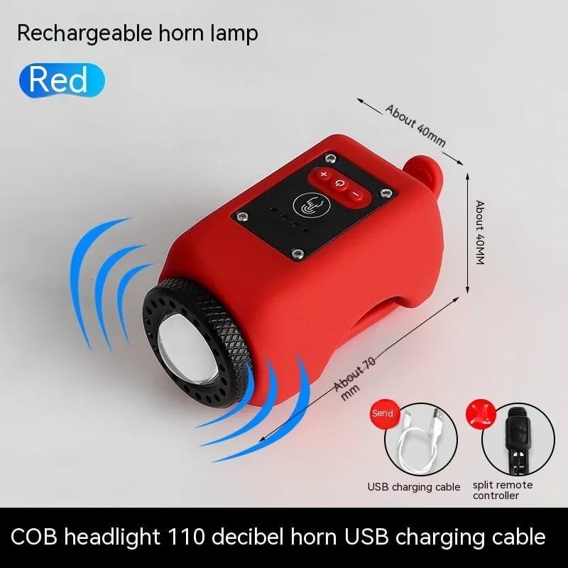 Ostavia™ Bike Electronic Horn with Large Range Floodlight
