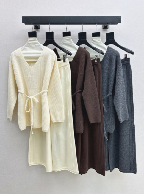 Brunello Cucinelli/26 Fall/Winter Latest Lazy Style Wool Set
