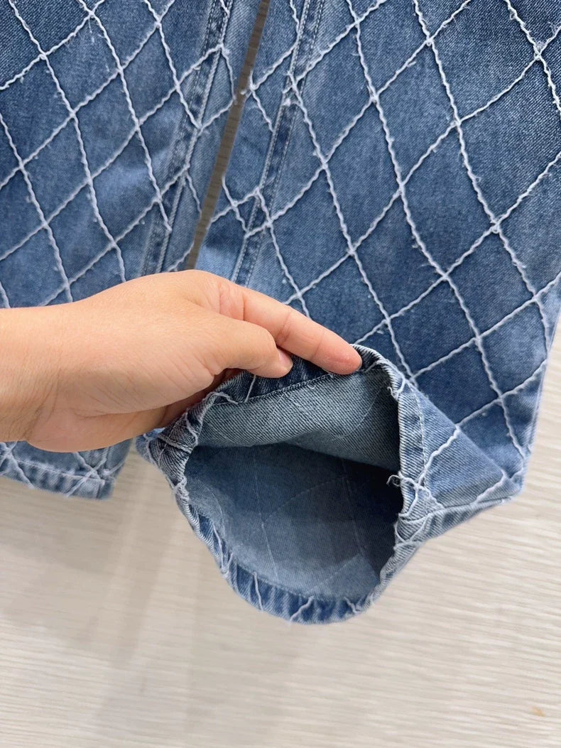 chanel/26 New Denim Jumpsuit
