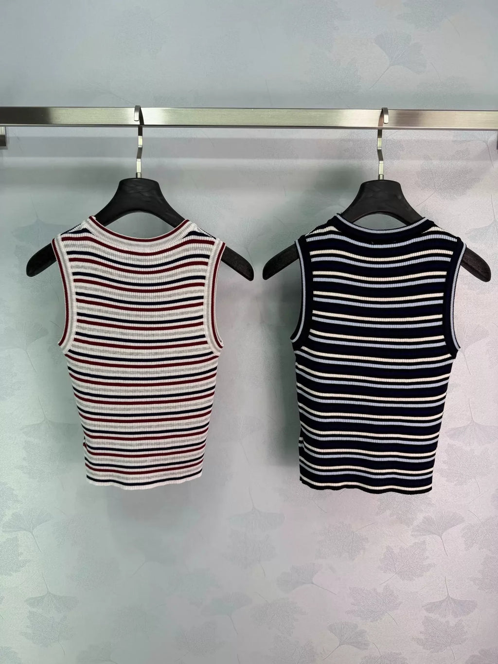Chanel/26SS New Striped Knit Vest