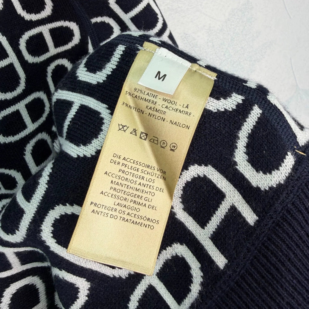 Hermès / 26 New Three-Color Hoodie Knit Cardigan