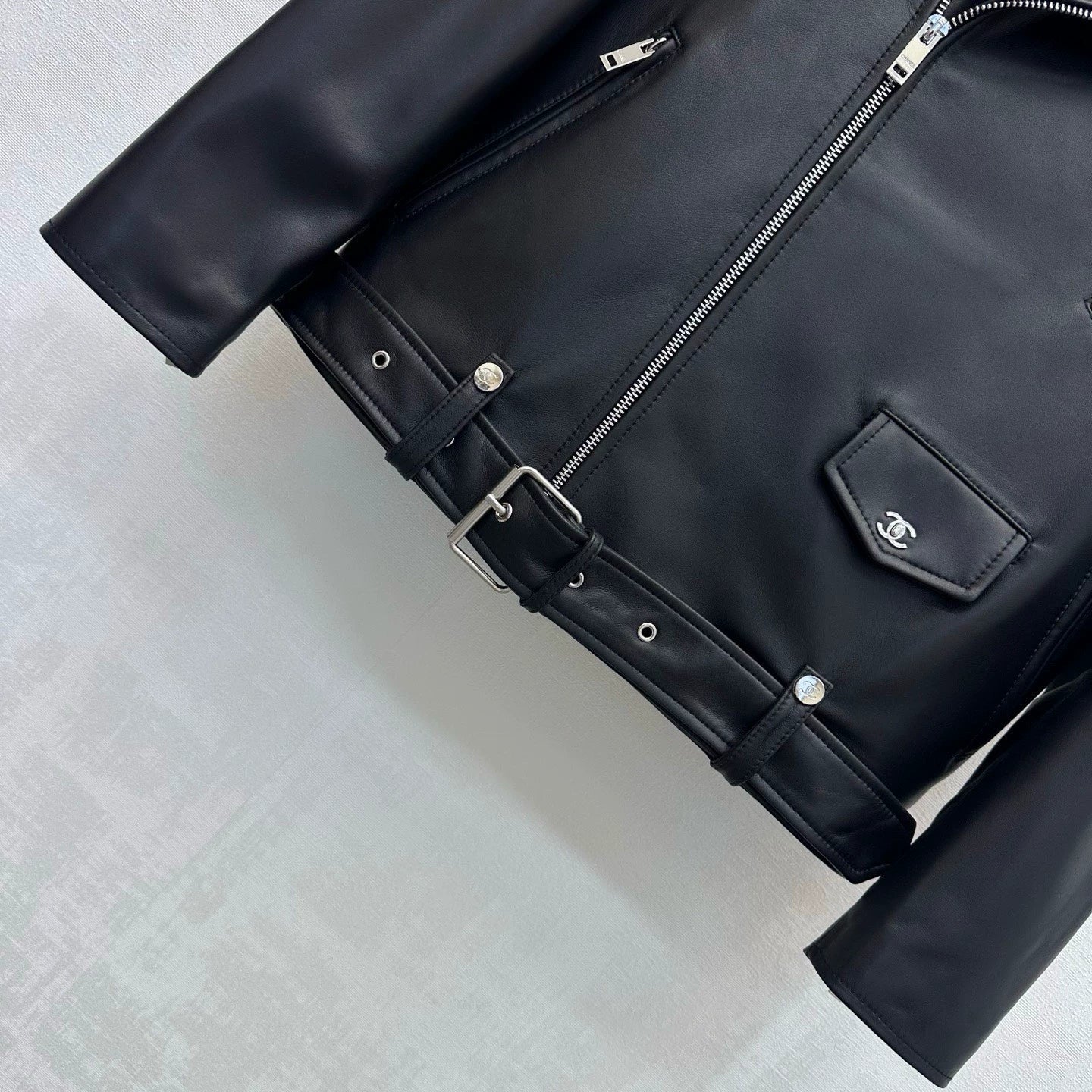 Chanel/26 New Genuine Leather Jacket