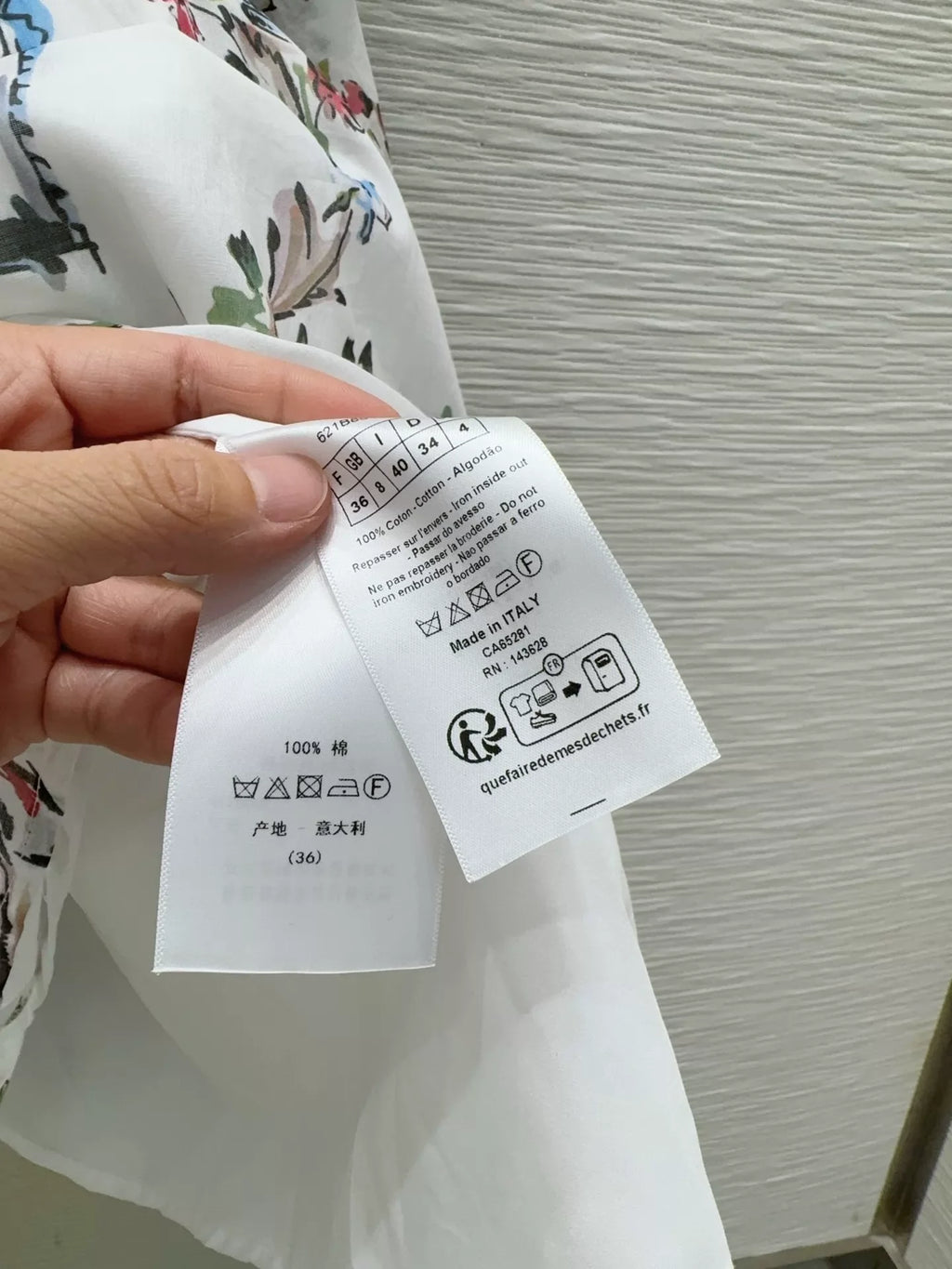 Dior/26 New Printed Dress