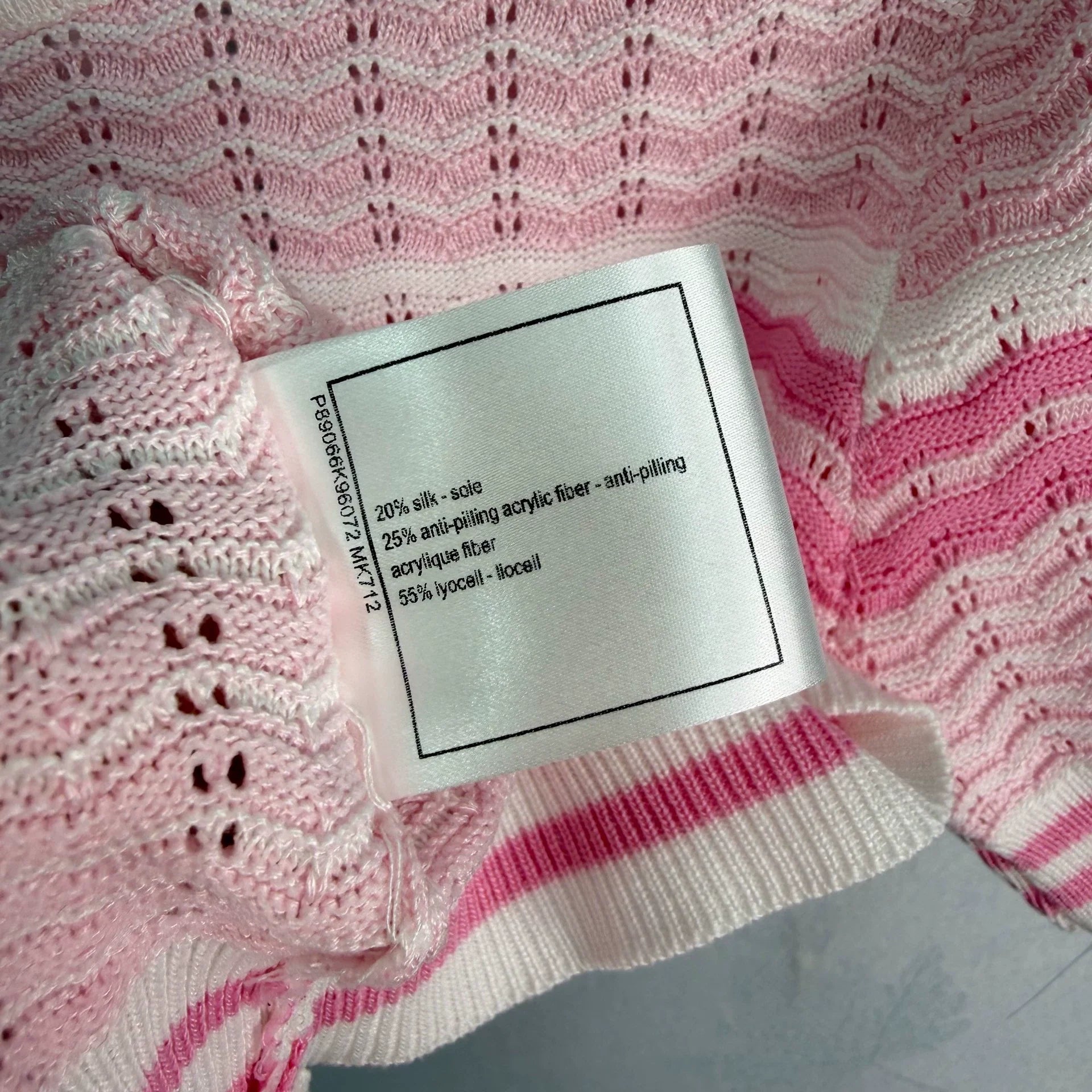 Chanel/26 Early Autumn New Knit Short Sleeve