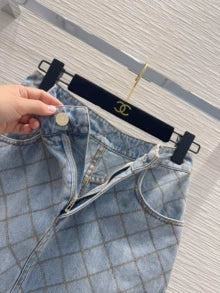 Chanel/26ss new denim mini skirt