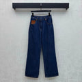 Fendi/26New ArrivalPaneled Straight-Leg Denim Trousers