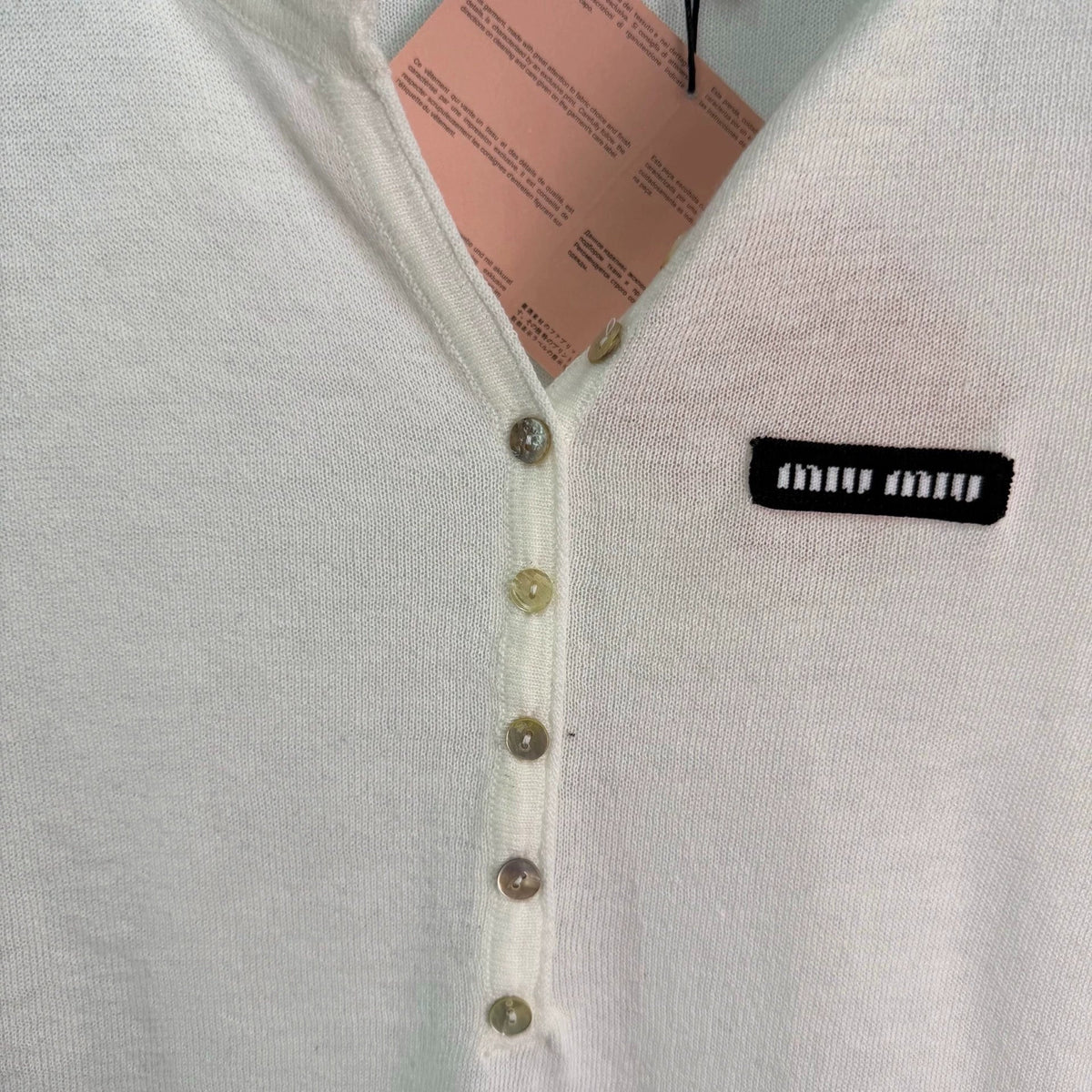 MiuMiu/26 Early Autumn Long-Sleeve Knit Sweater