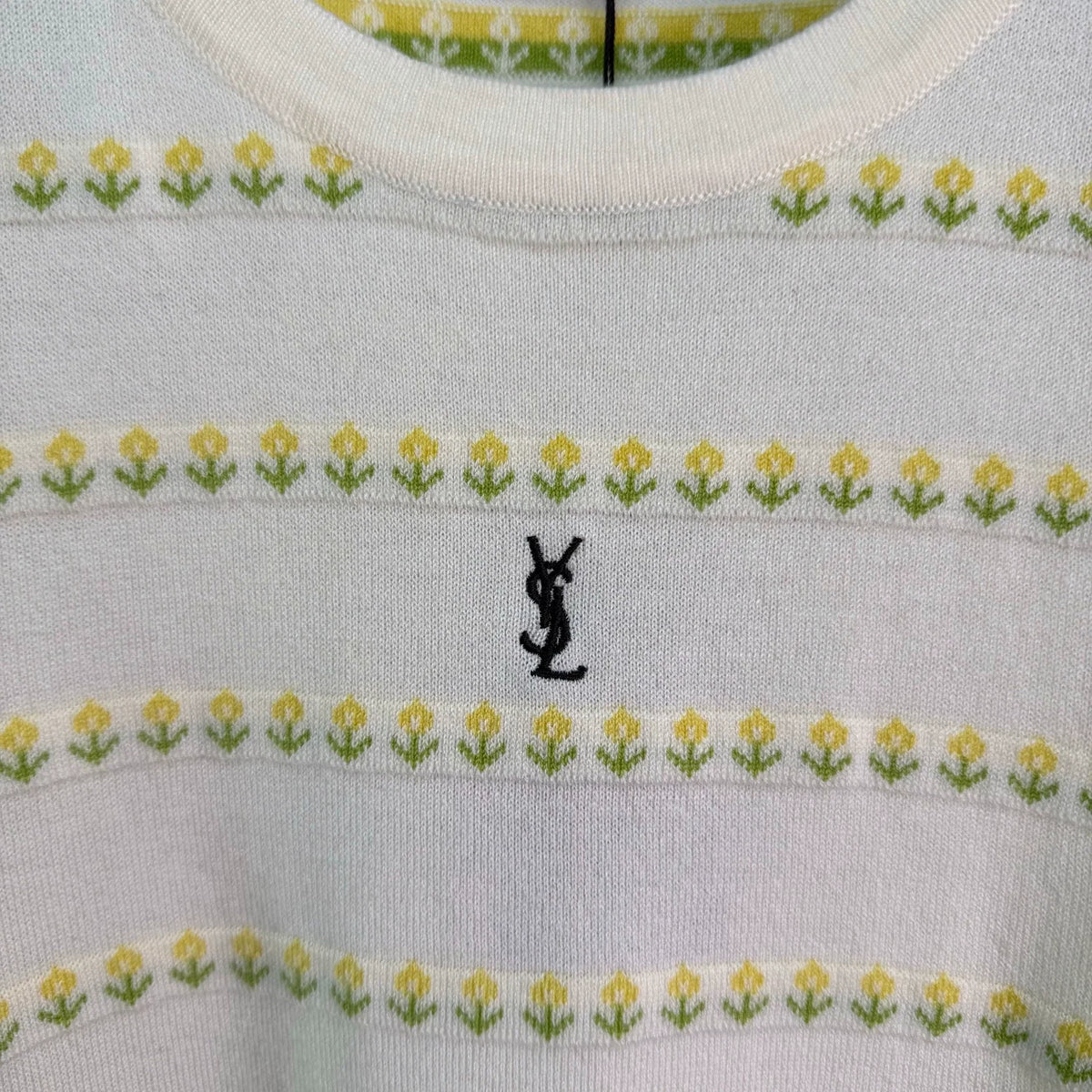 Yves Saint Laurent/26SS New Knit Short Sleeve