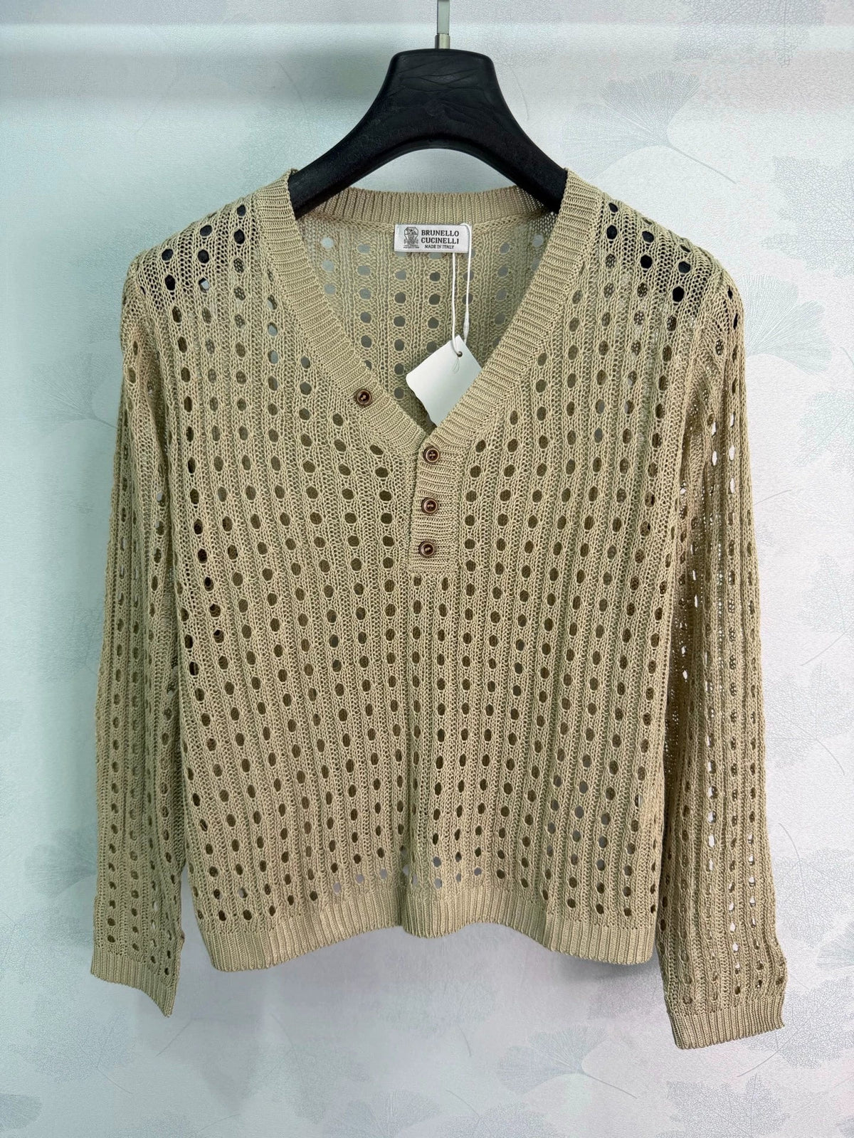 Brunello Cucinelli/26 New V-Neck Knit Top