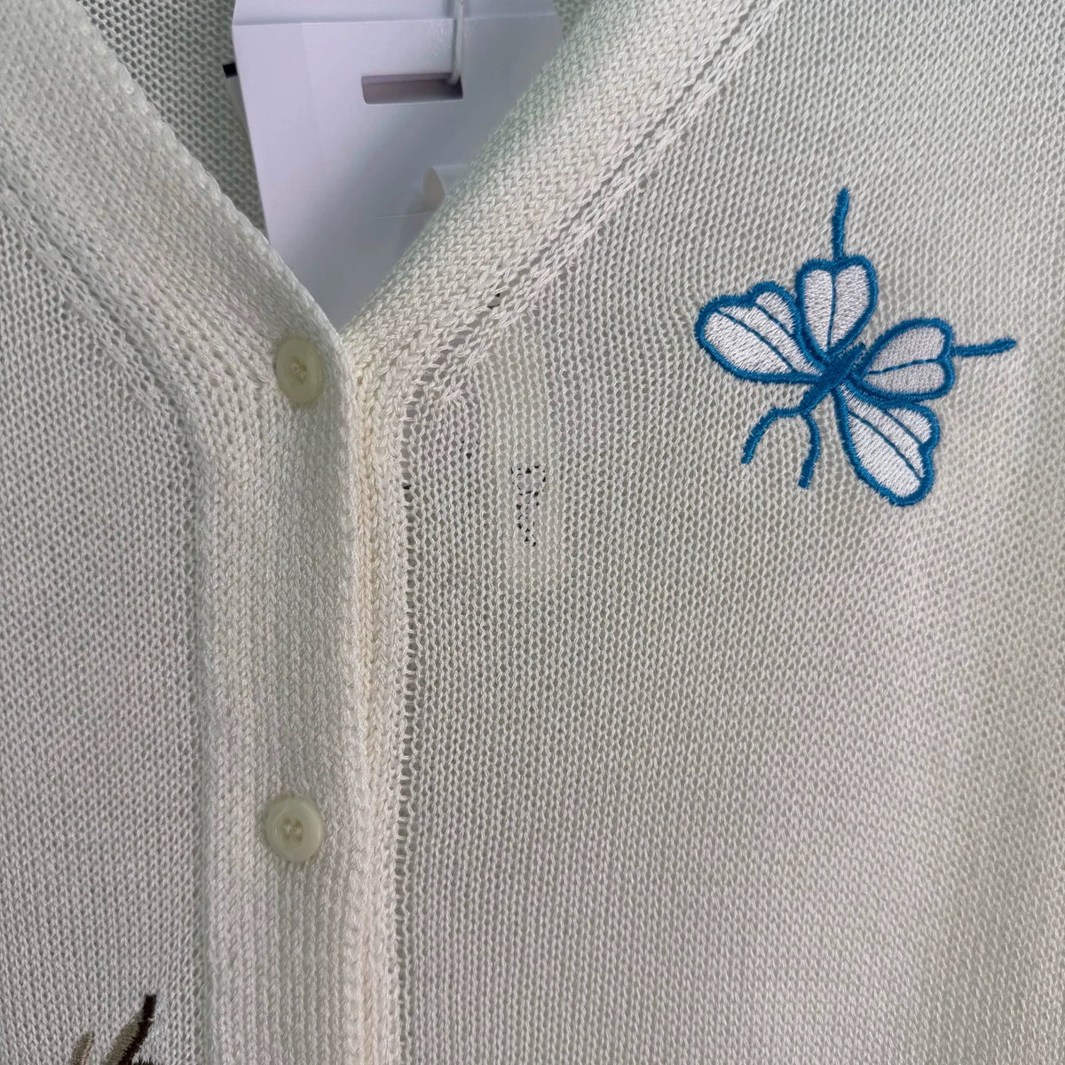 Dior/26ss New Embroidered Knit Cardigan
