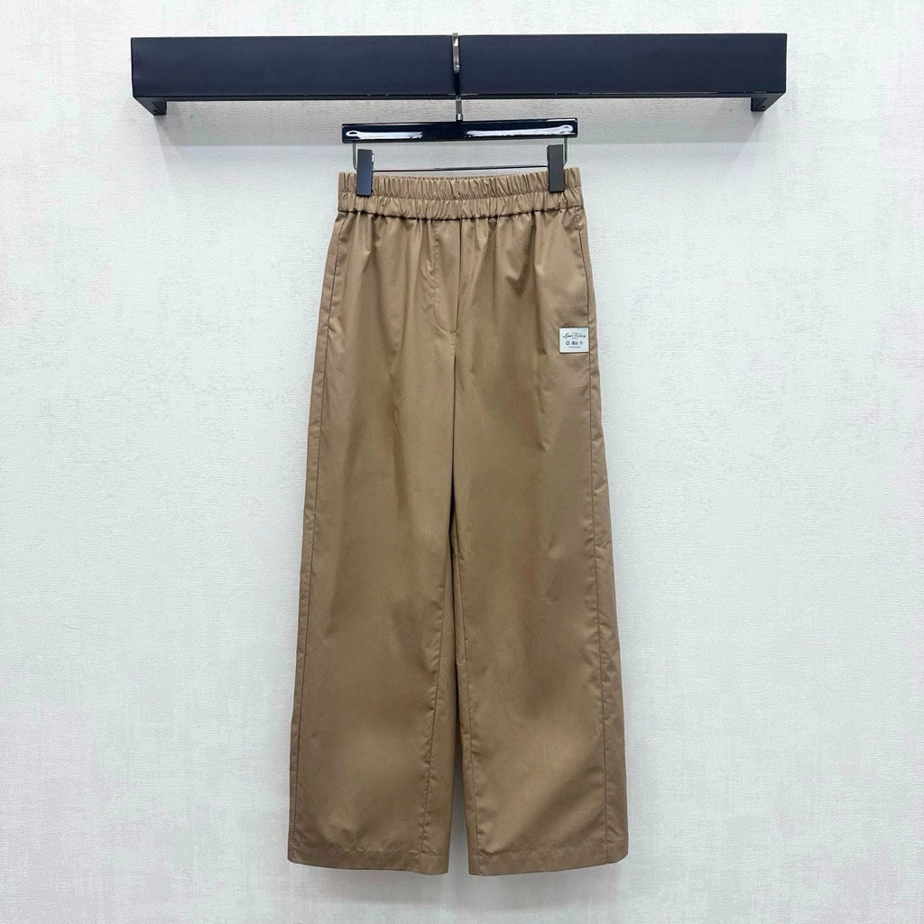 Louis Vuitton/26 New Leather Label Straight-Leg Pants