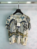 Hermès/26 Early Autumn New Round Neck Short Sleeve