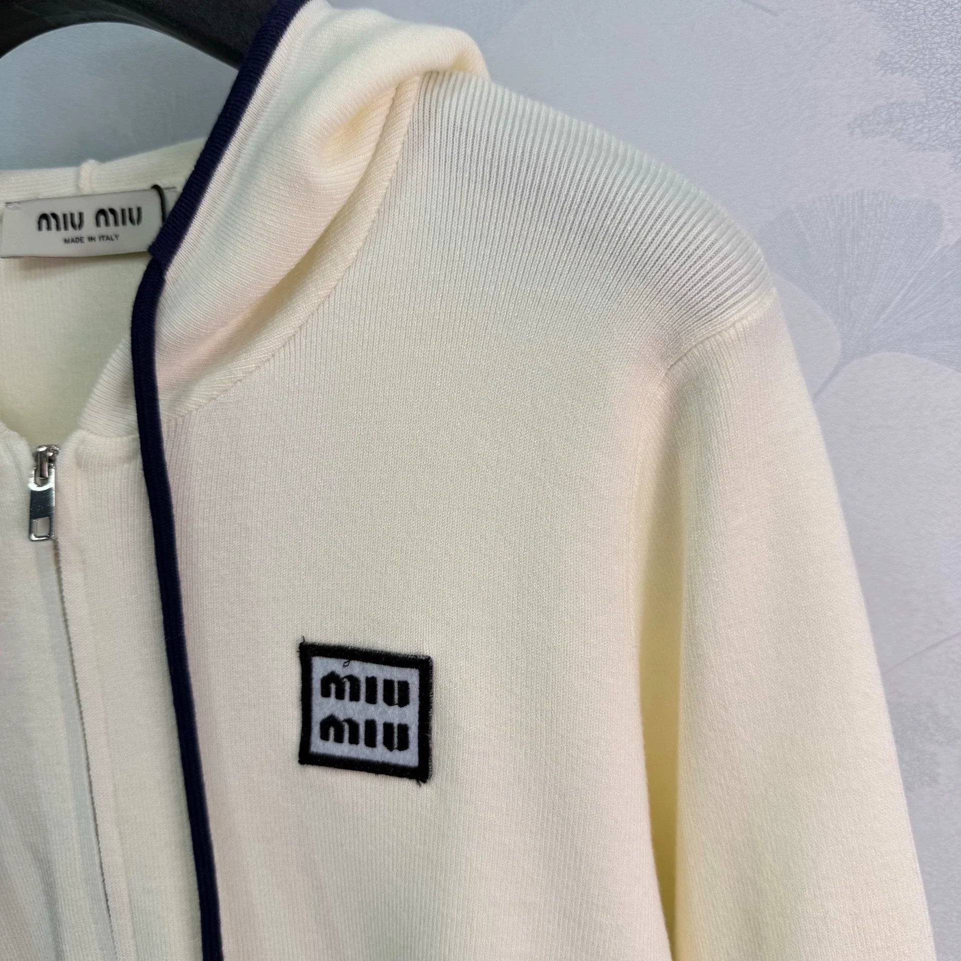 MiuMiu/26 Early Autumn New Hooded Jacket