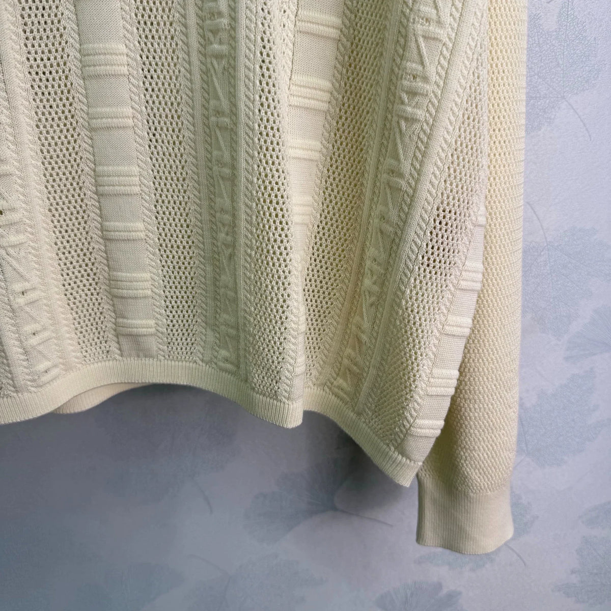 Hermès / 26 Early Fall New Polo Collar Knit Top