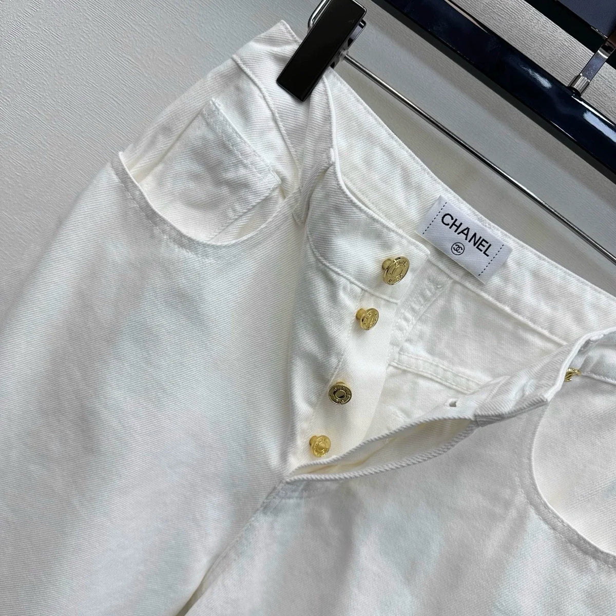 Chanel/26 New Wide-Leg Denim Pants