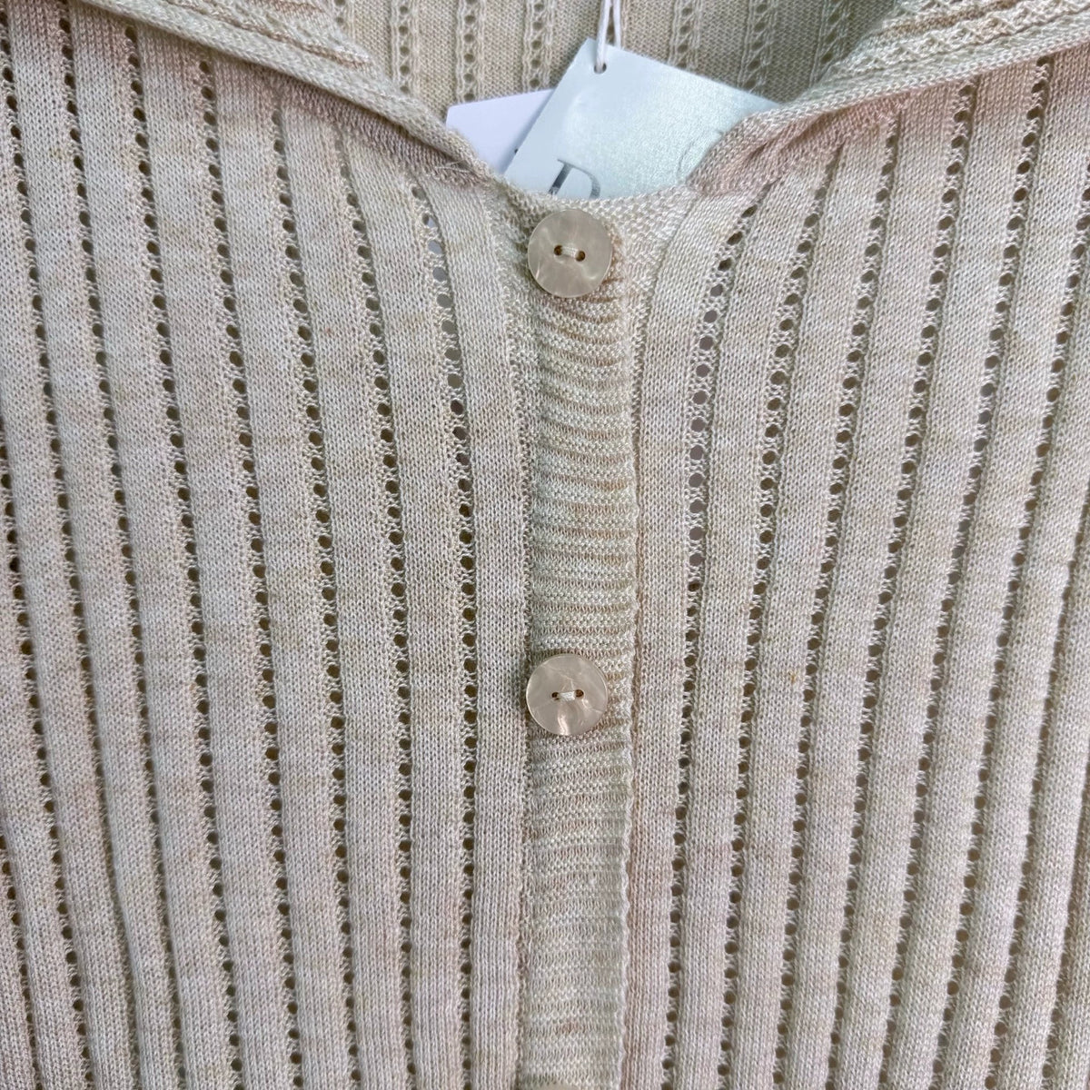 Dior/26 Early Autumn New Collared Long-Sleeve Knit Cardigan