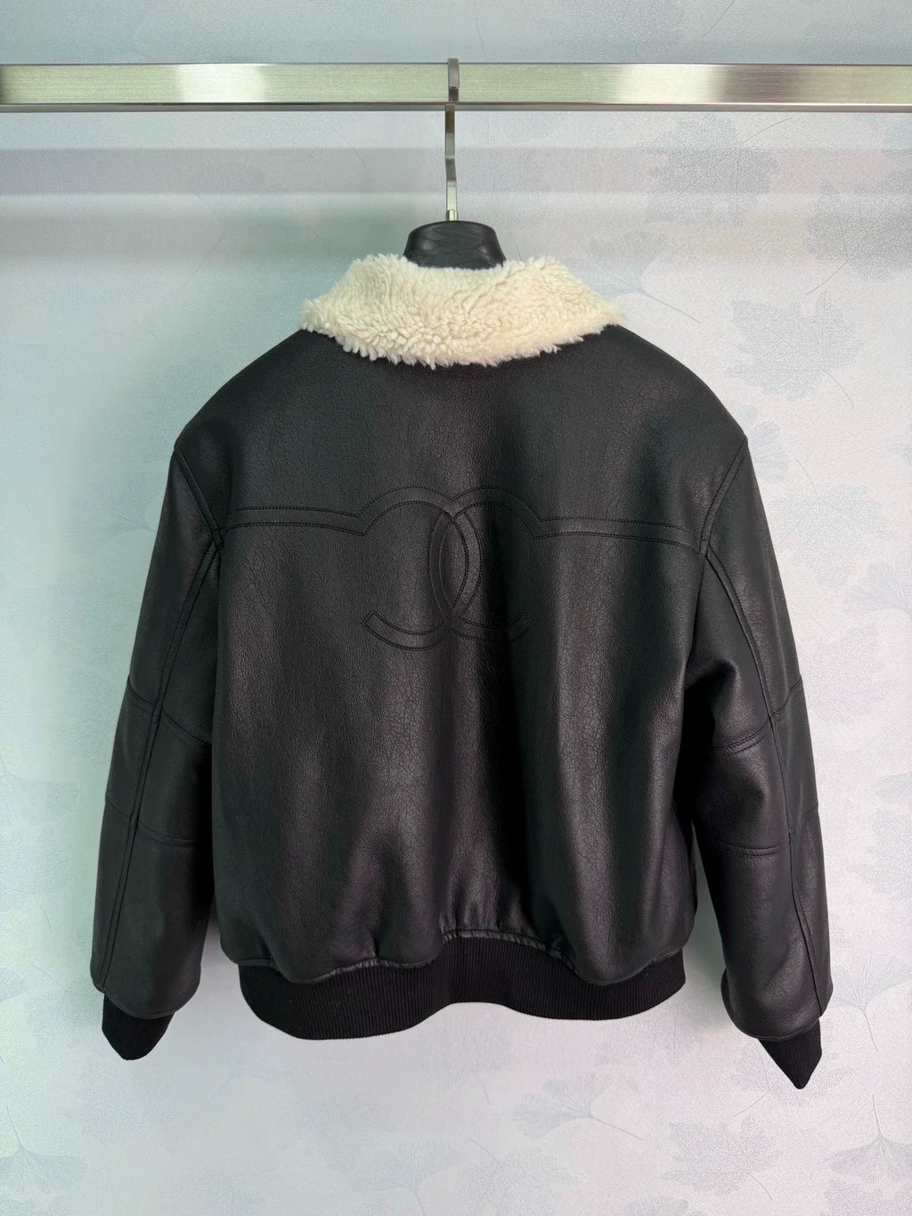 Chanel/26 New Lamb Wool Leather Jacket
