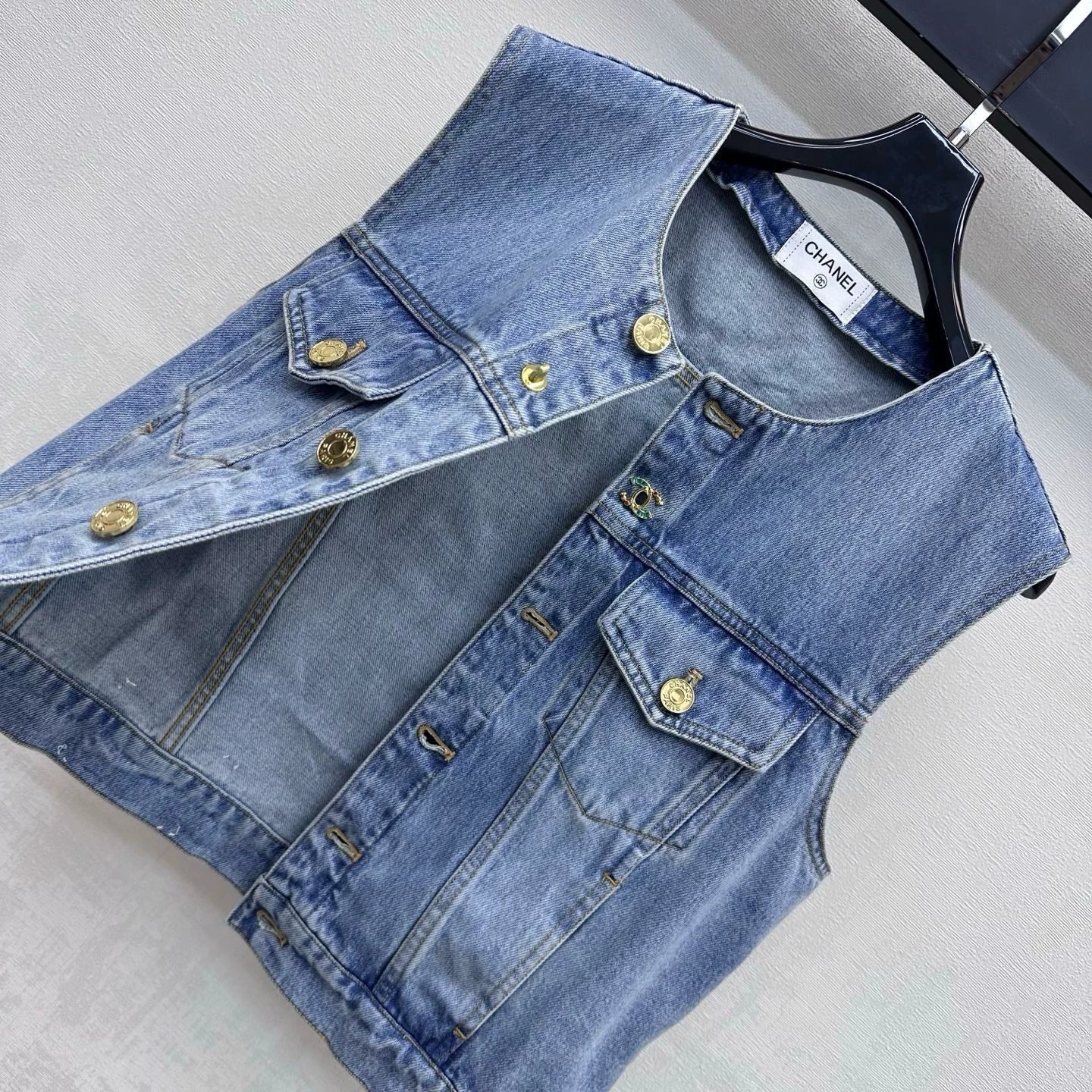 Chanel/26 New Denim Vest
