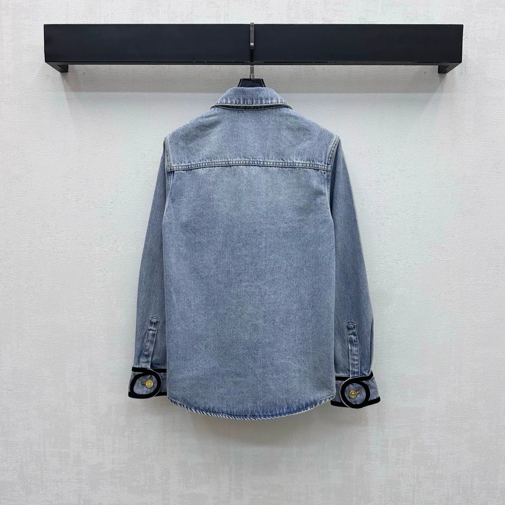 Chanel / 26 New Denim Shirt Jacket