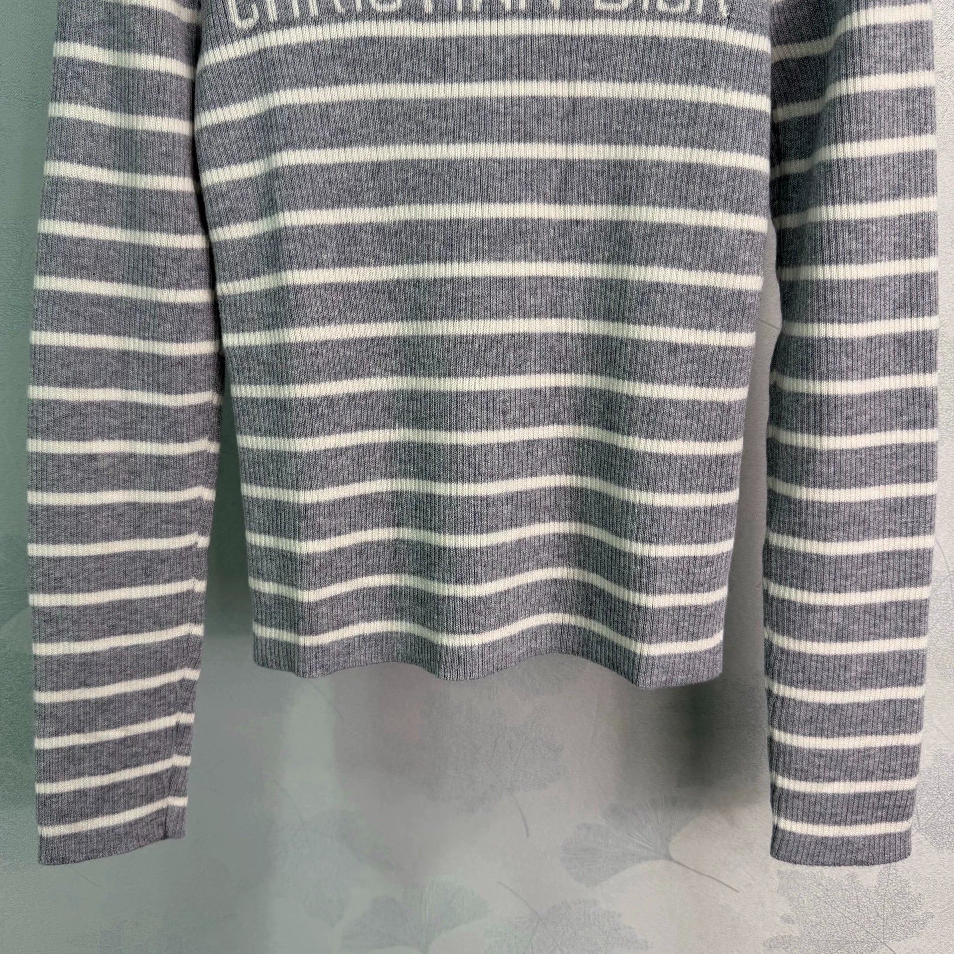 Dior/26 Early Autumn New Striped Knit Long Sleeve