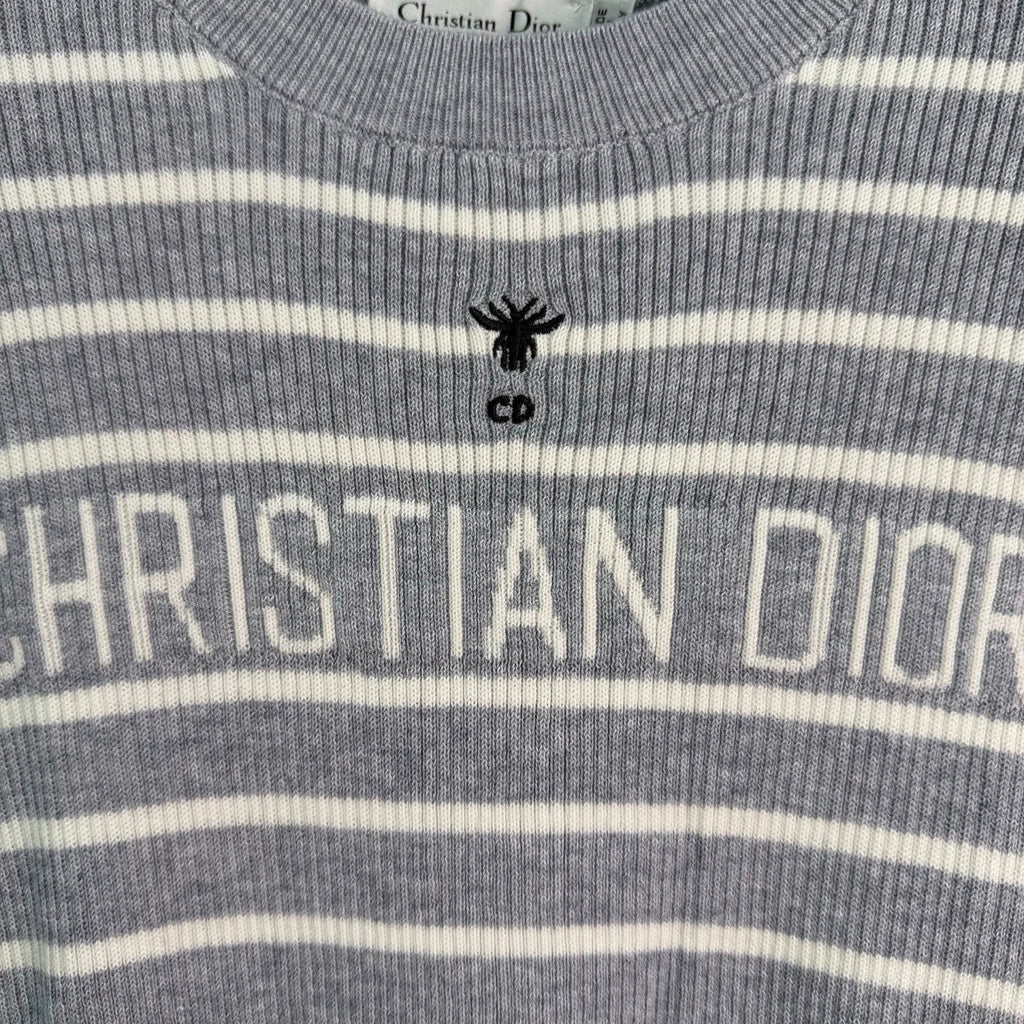 Dior/26 Early Autumn New Striped Knit Long Sleeve
