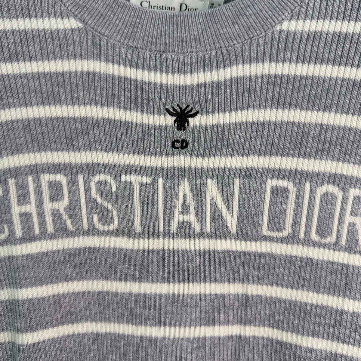 Dior/26 Early Autumn New Striped Knit Long Sleeve