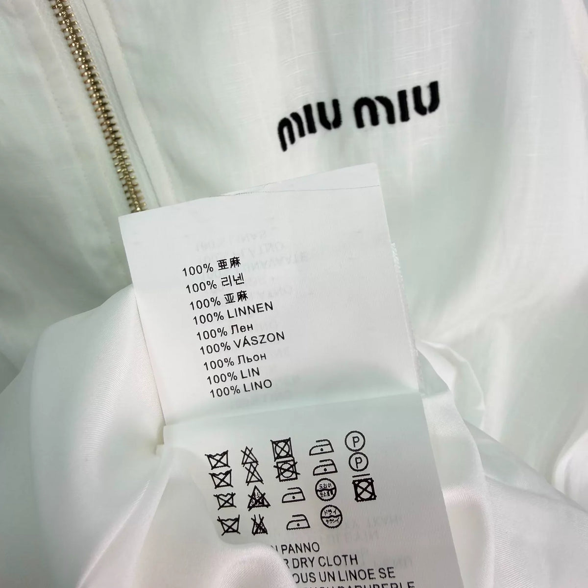 MiuMiu/26 Spring-Summer New Sleeveless Dress
