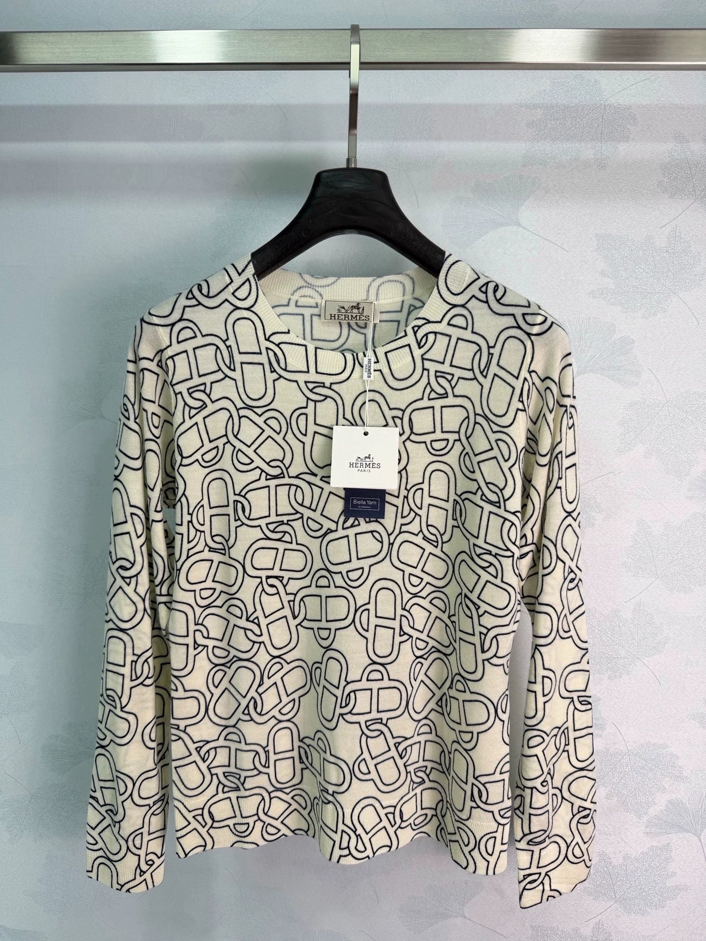 Hermès/26 Early Autumn New Knit Long Sleeve