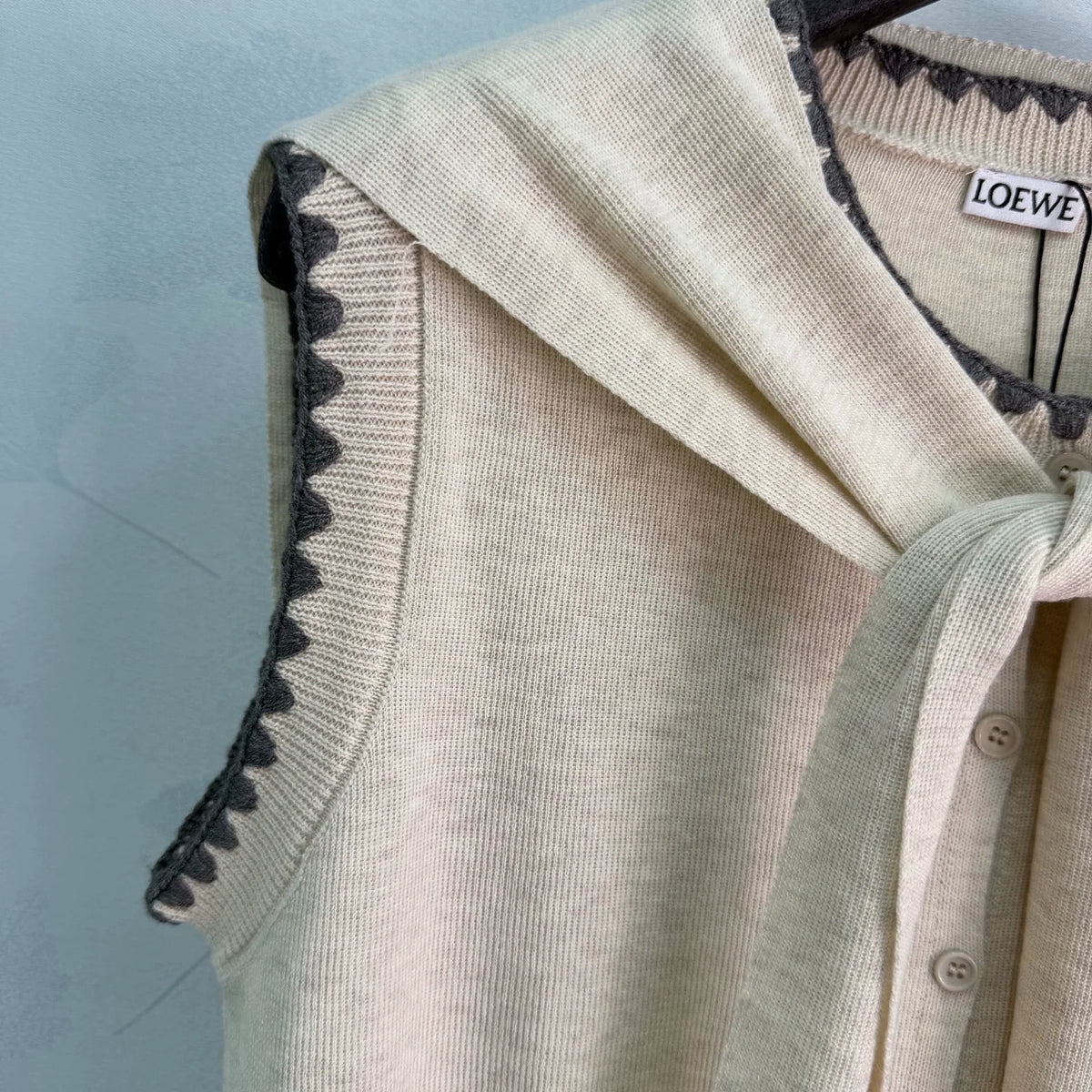 LOEWE/26ssNew Color-Block Knit Vest