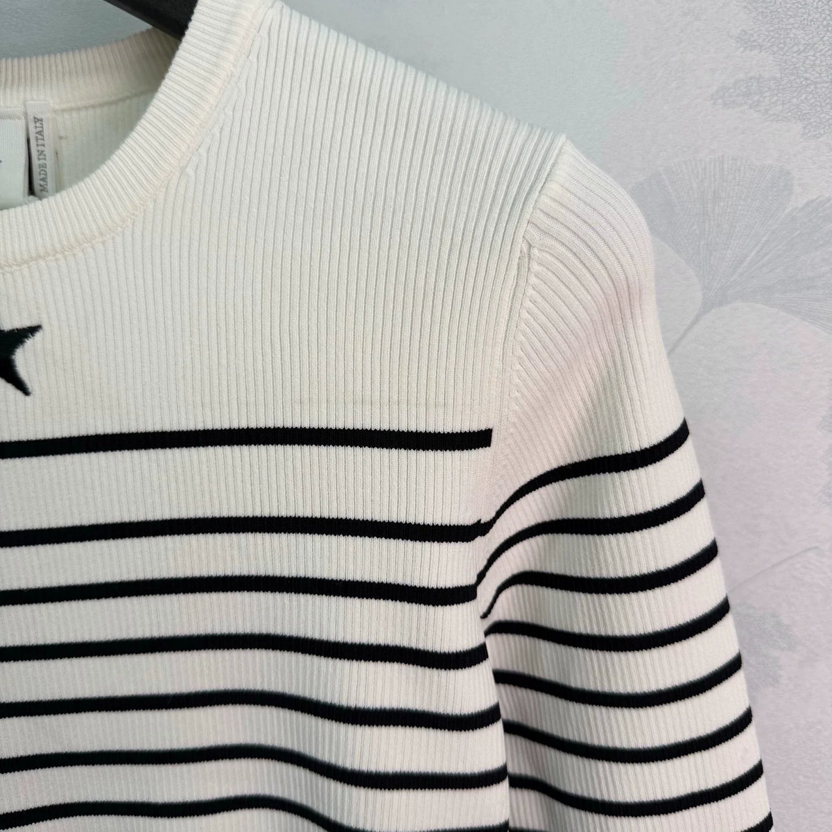 Dior/26 Early Autumn New Striped Wool Sweater