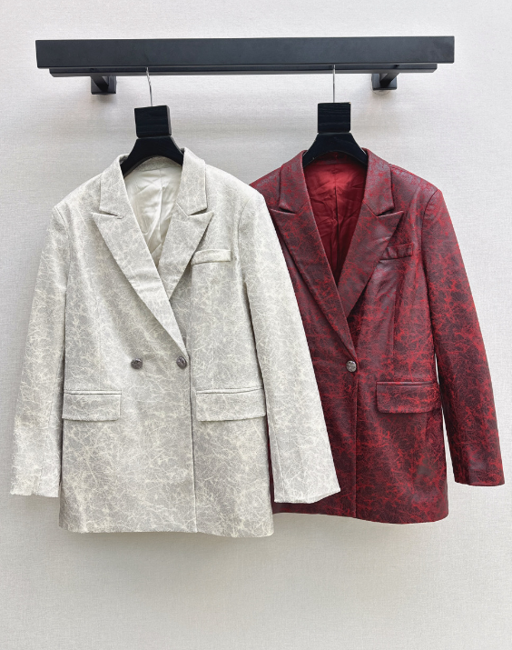 26 Fall/Winter Latest Double-Breasted Simple and Stylish Suit Jacket