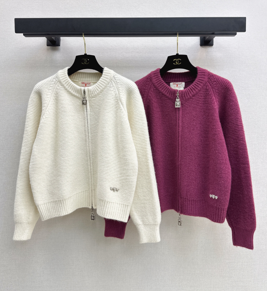 26Latest Autumn/Winter Vintage-Style Zip-Up Cardigan