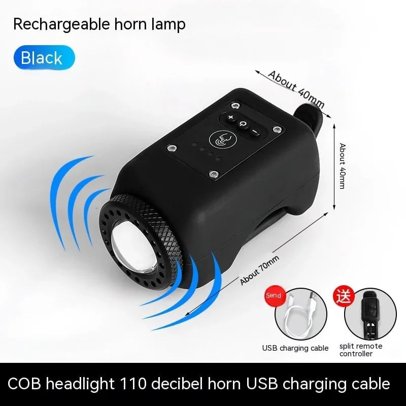 Ostavia™ Bike Electronic Horn with Large Range Floodlight