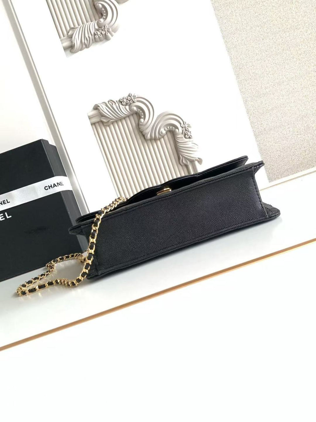 Chanel 2026 Flap Bag 24cm Pebbled Calfskin