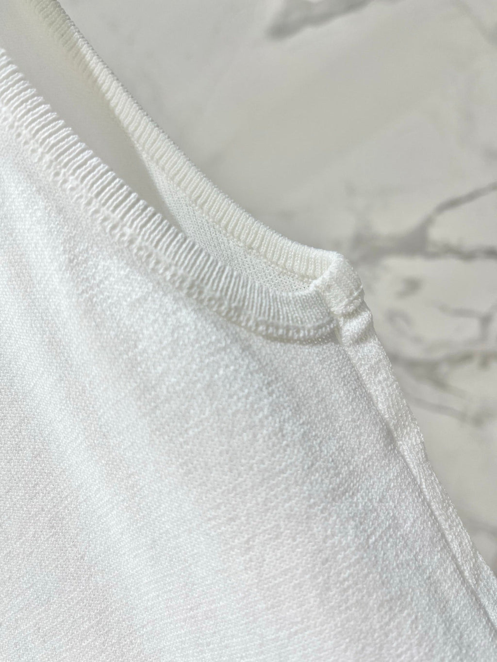 LOEWE/26SS NEW Embroidered knitted sleeveless vest