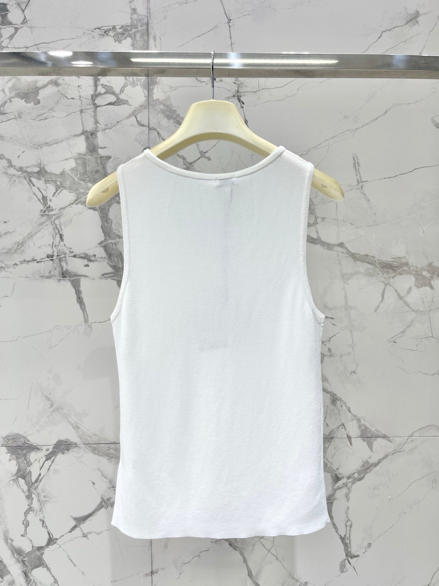 LOEWE/26SS NEW Embroidered knitted sleeveless vest