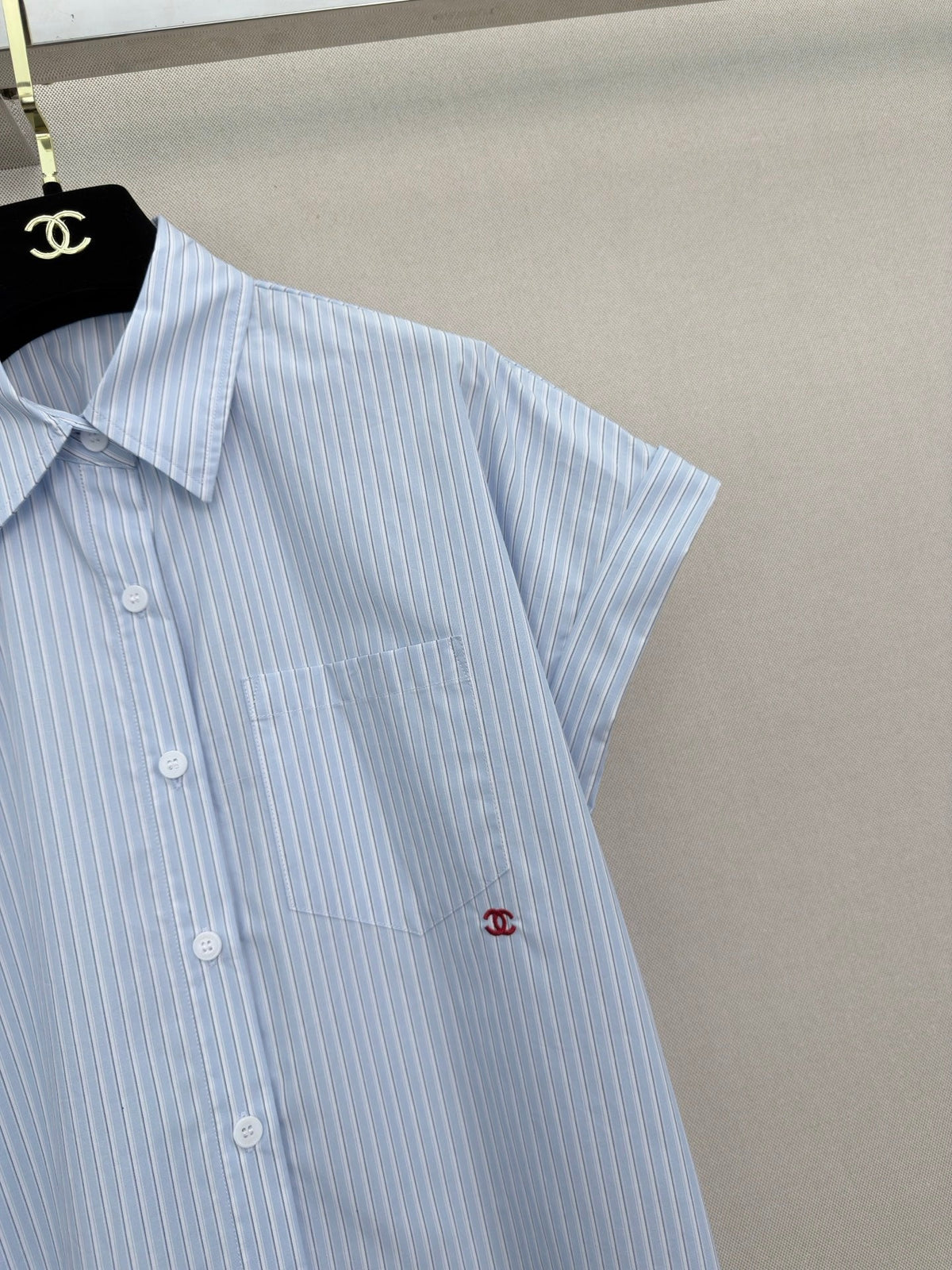 chanel/🔥Highest Quality🔥26SS NEW Lapel short-sleeved shirt