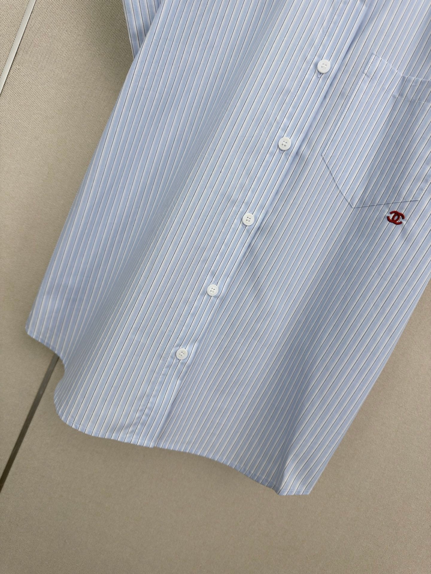 chanel/🔥Highest Quality🔥26SS NEW Lapel short-sleeved shirt